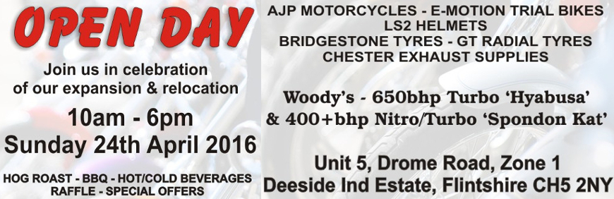 Bobs Bike Tyres Open Day April 2016